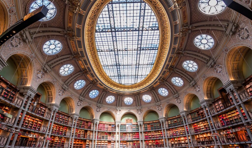 Учиться во Франции: национальная библиотека, Париж